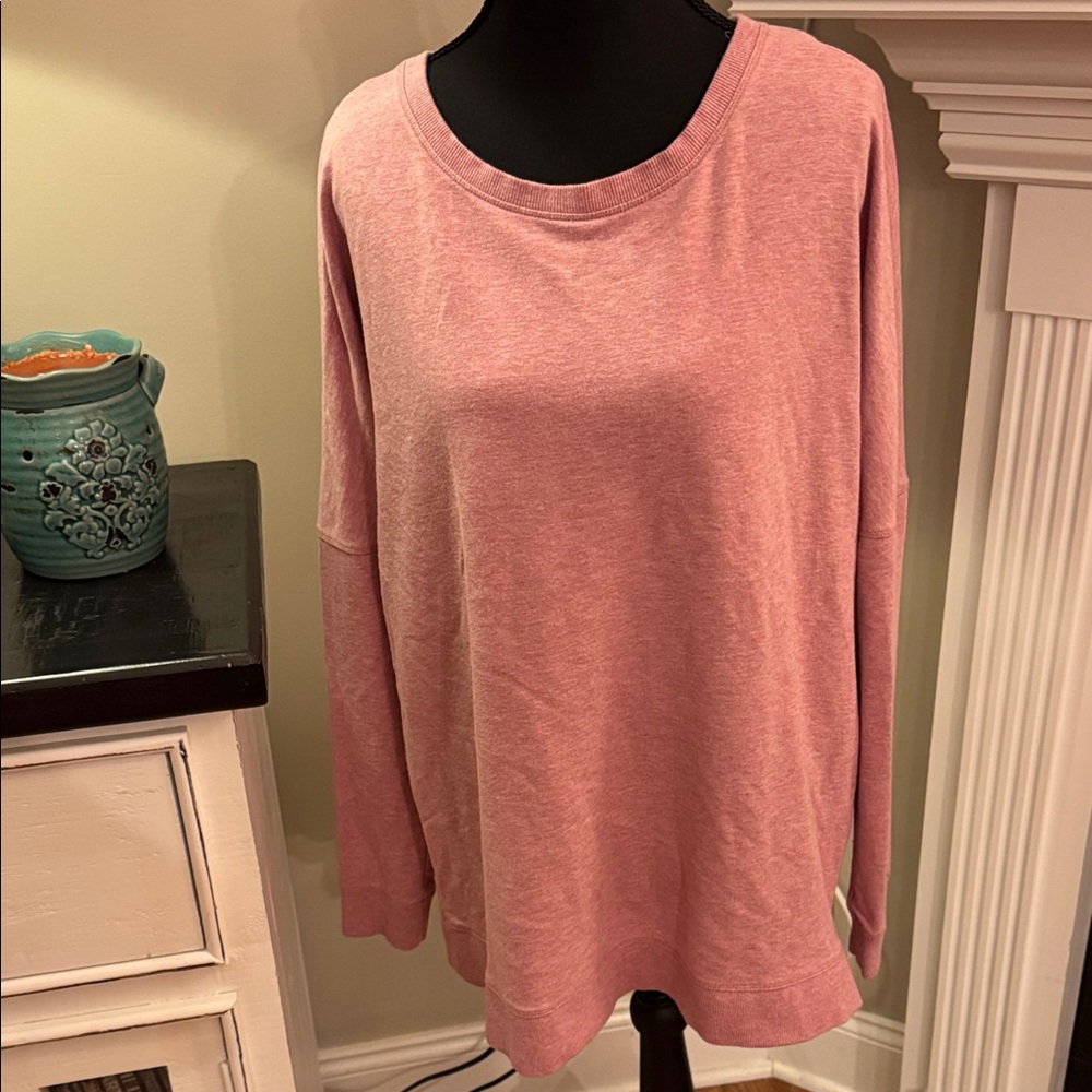 CALIA by Carrie Underwood Blush Long Sleeve Top NWOT - Size Large